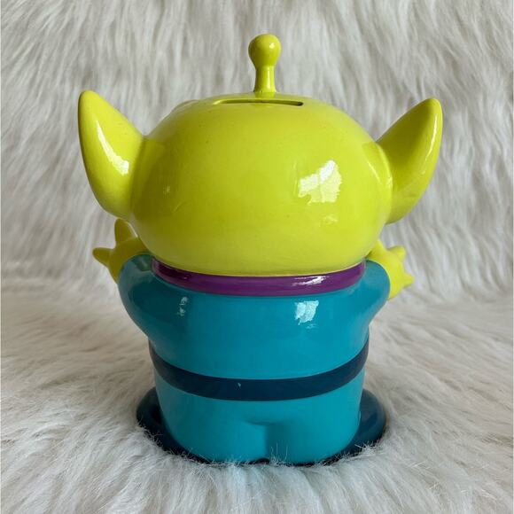 NEW Disney PIXAR Toy Story Little Green Alien Pizza Planet Piggy Bank Buzz Woody - Picture 3 of 5